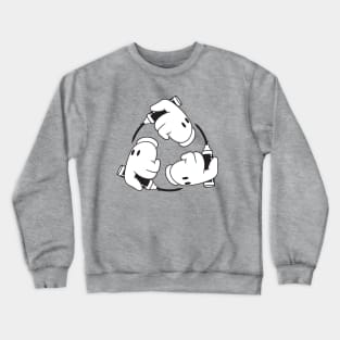 Toon Hand Pens Crewneck Sweatshirt